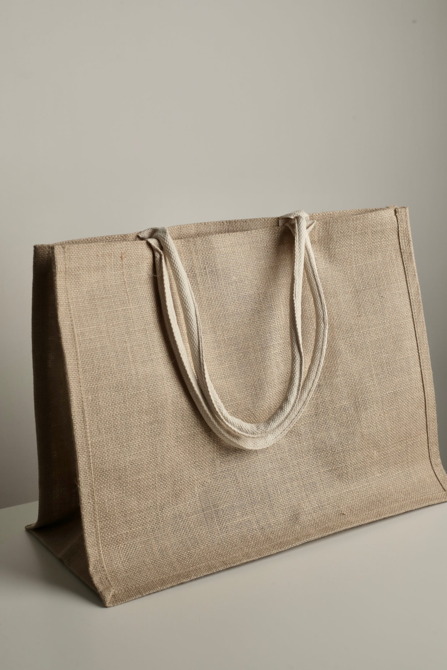 MUJI A3 JUTE bag